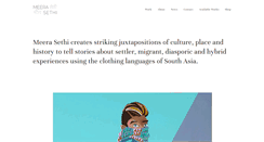 Desktop Screenshot of meerasethi.com